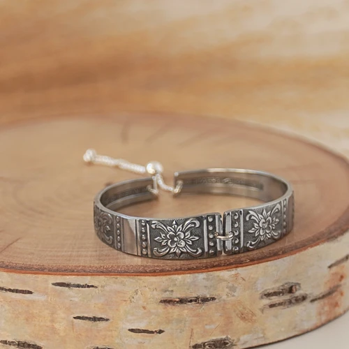 Rosette Spoon Bracelet