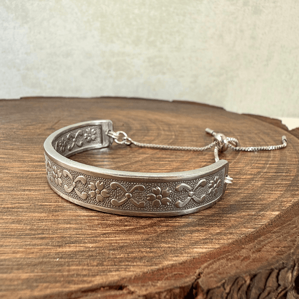 Cherry Blossom Cuff Bracelet