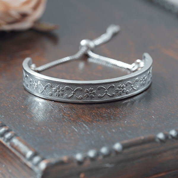 Cherry Blossom Cuff Bracelet