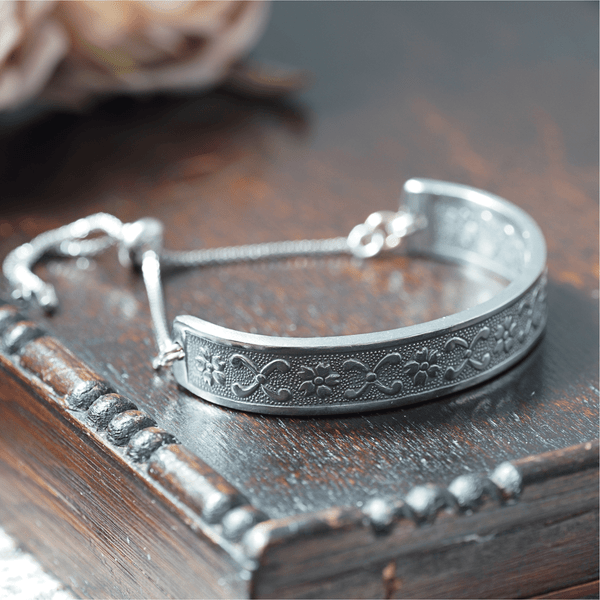 Cherry Blossom Cuff Bracelet