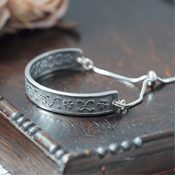 Cherry Blossom Cuff Bracelet