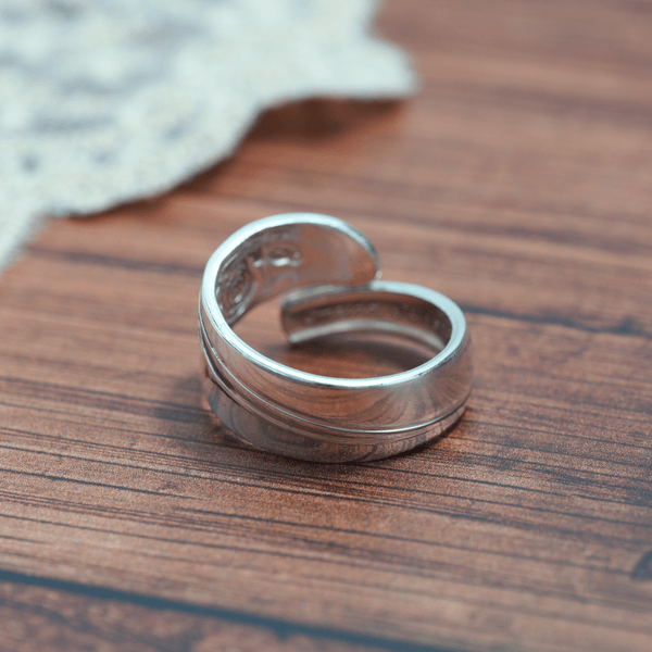 Lasting Rose Spoon Ring