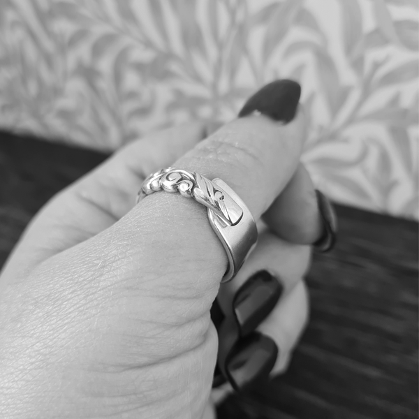 South Seas Spoon Band Ring