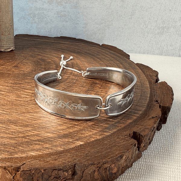 Floral Cuff Bracelet