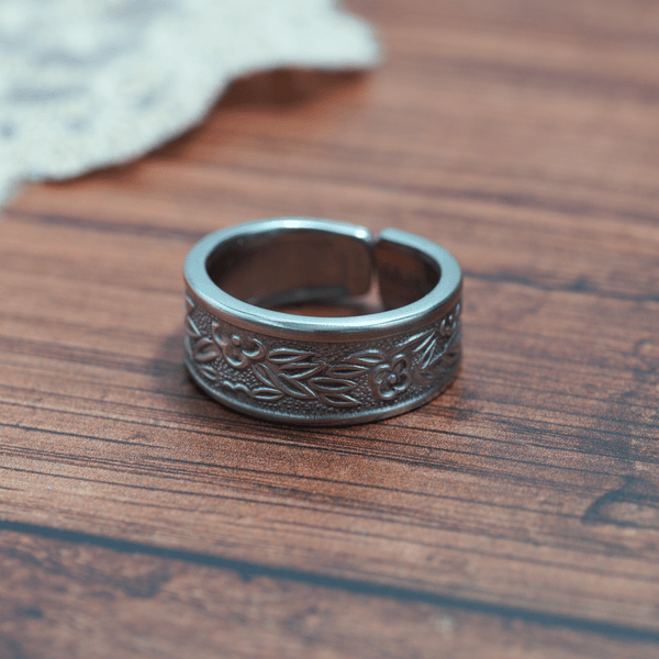 Blossom Vintage Spoon Band Ring