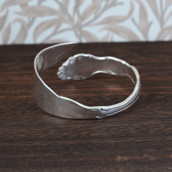 Floral Blossom Butter Knife Bangle
