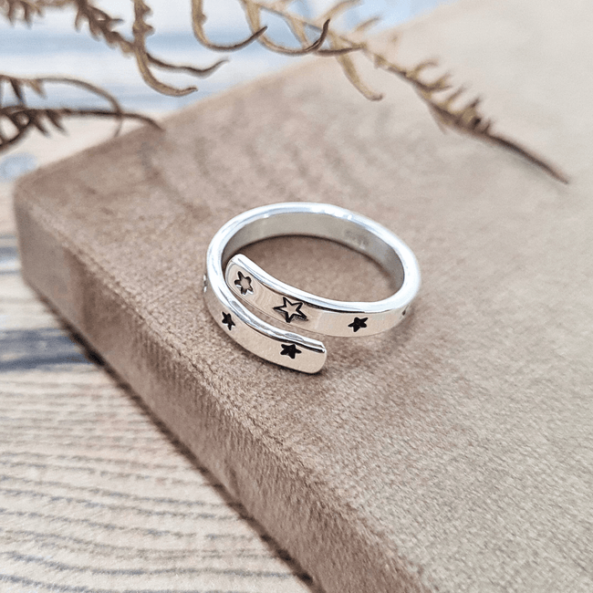 Celestial Star Wrap Ring
