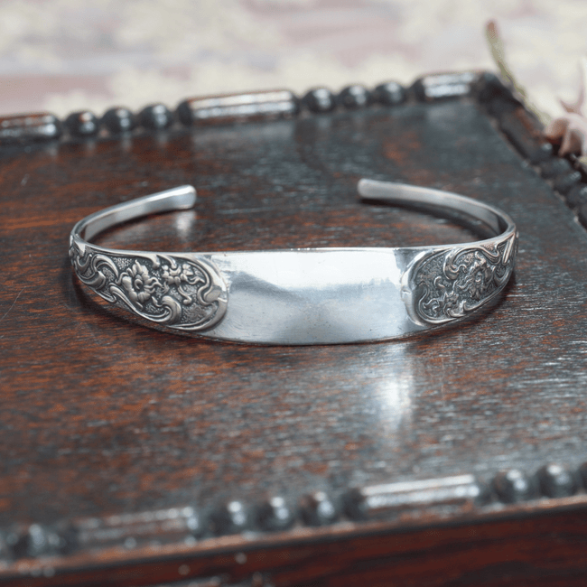 Botanical Sugar Tong Cuff Bangle