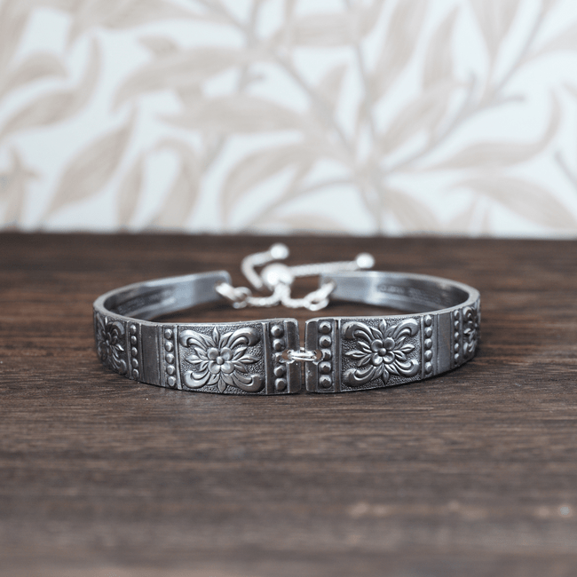 Rosette Spoon Bracelet
