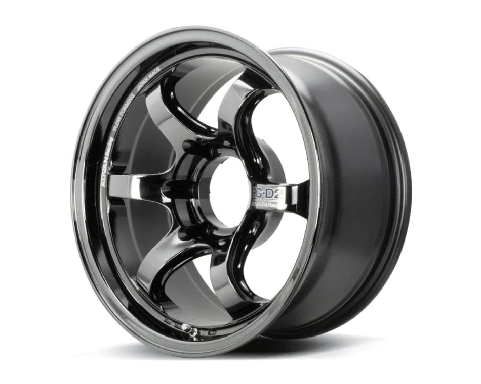 Advan RG-D2 17x8.5 | 6x139.7 | -10 Offset Black Chrome Racing