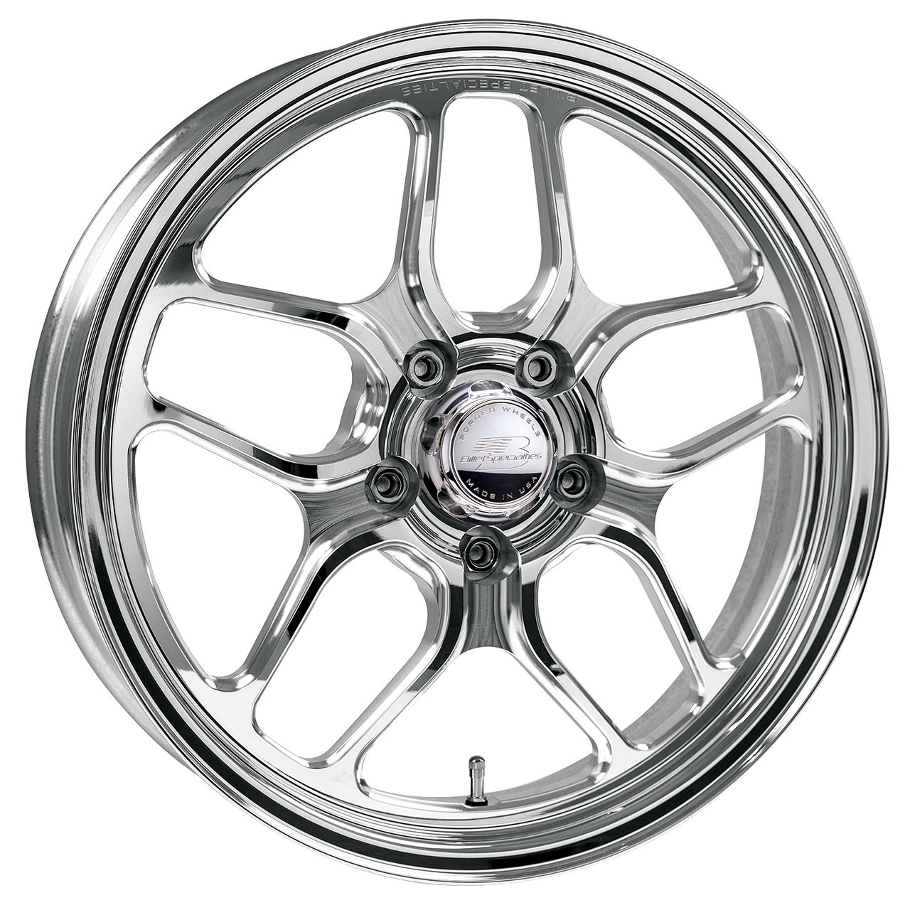 Billet Specialties Win Lite 17x4.5 | 5x115 BC | 2.00in BS Black