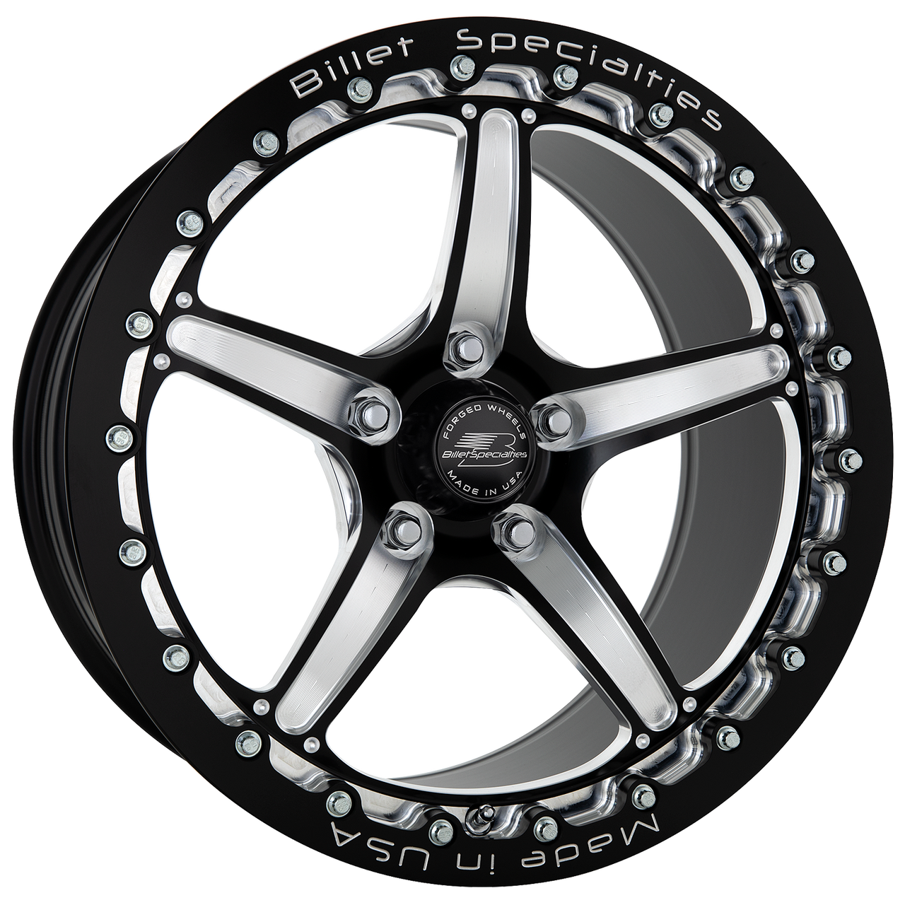 Billet Specialties Street Lite 17x10 | 5x120 BC | 6.95in BS Single