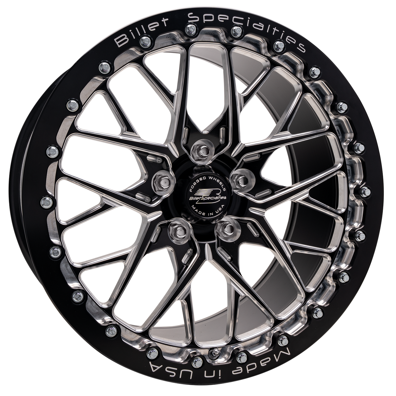 Billet Specialties Redline 17x10 | 5x4.75BC | 6.95in BS Single