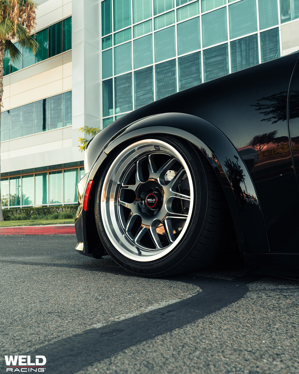 WELD Solana Hellcat Widebody Charger Challenger Street Gloss Black