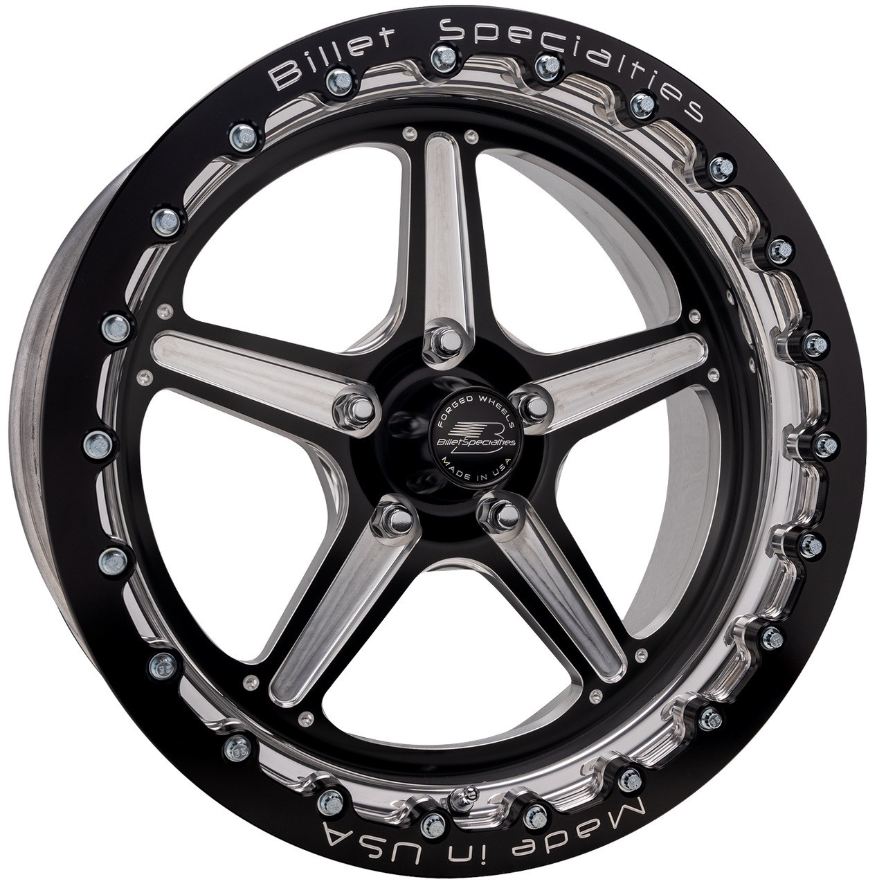 Billet Specialties Street Lite | Black Single Beadlock Wheel