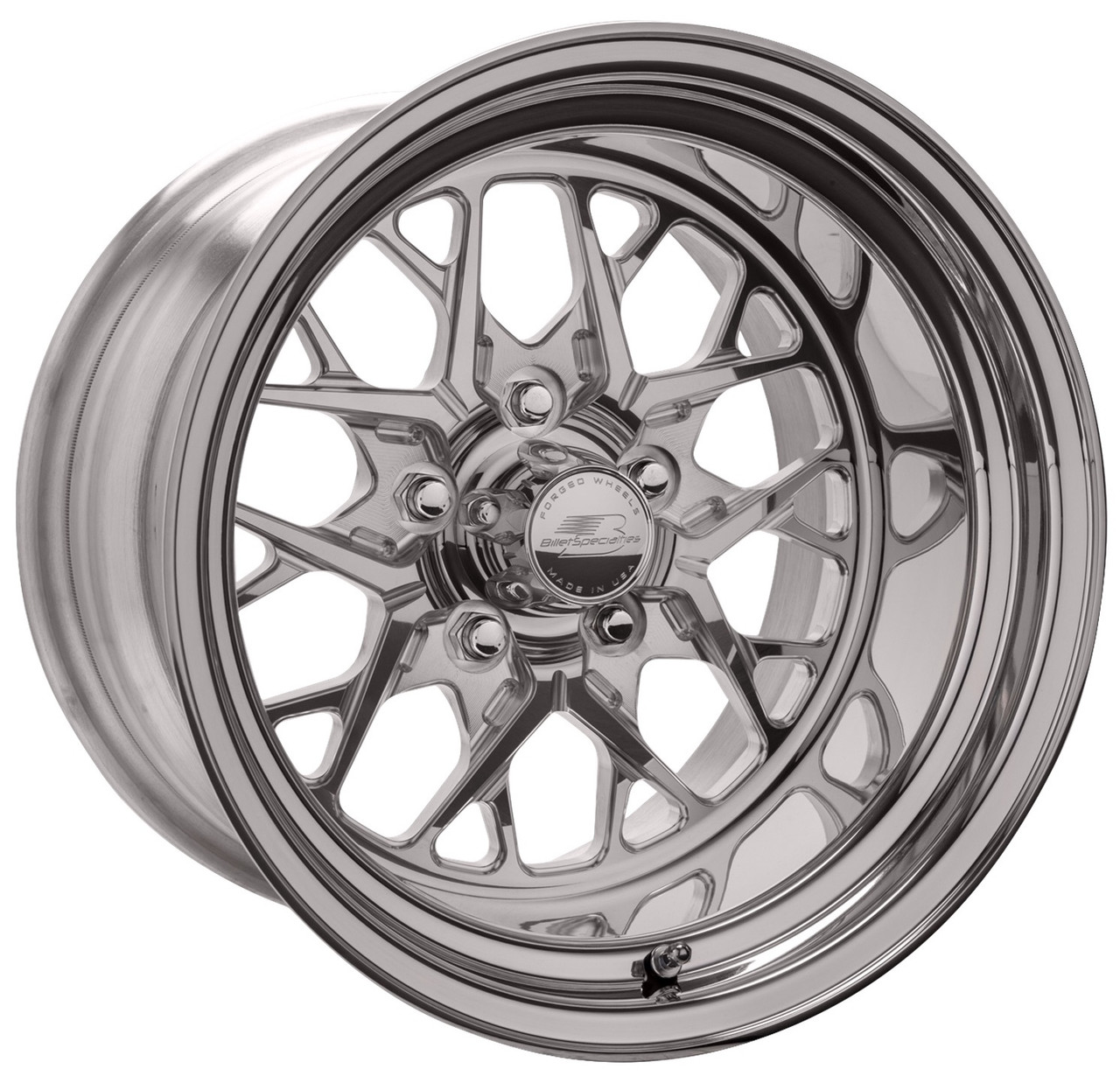 希少❗️JET'S TUNING WHEELS D-07 16×6.5 Billet Specialties Redline | Polished Drag Wheel | 18x11 | 4.5 BS