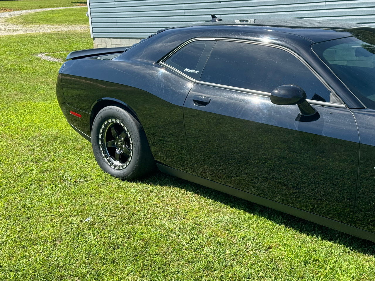 Forgestar D5 Beadlock Black 17x10 +30 5x115BC Hellcat Charger