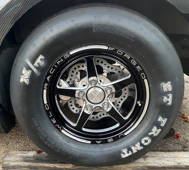 Weld Racing Alumastar 1-Piece BP BS Black