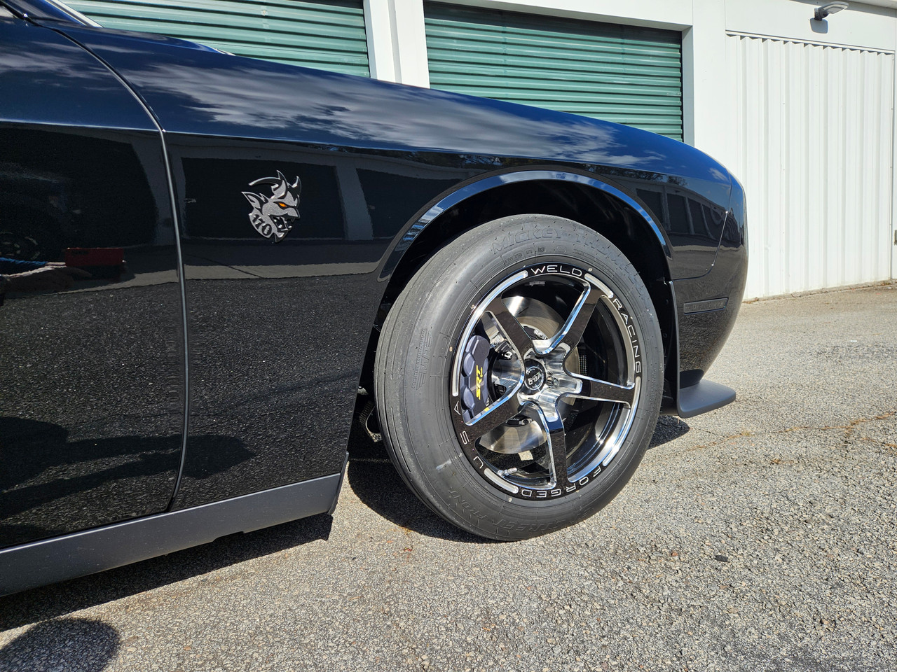 Weld Hellcat Charger Challenger Alumastar 1-Piece 18x6 / 5x115 BP