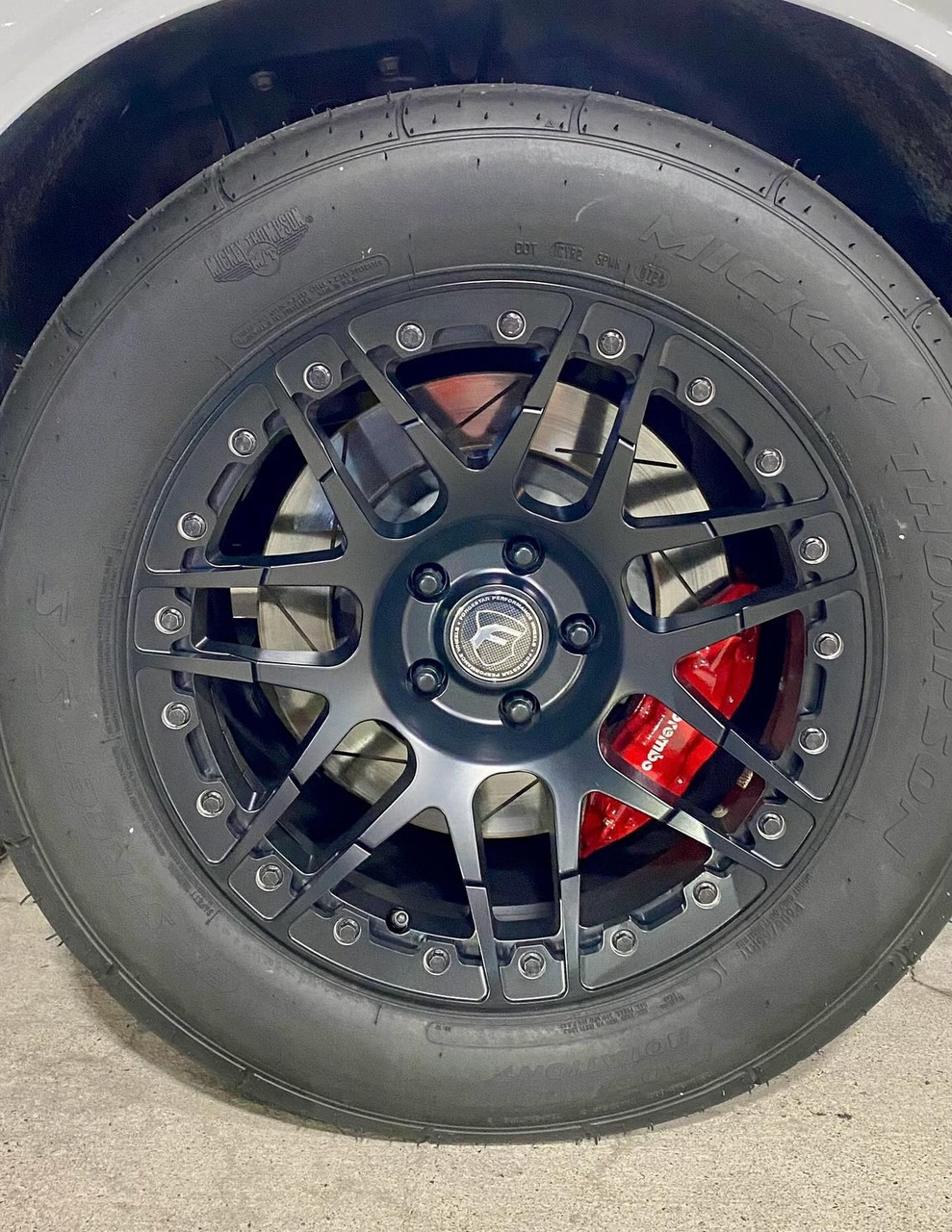 Forgestar F14 Beadlock HELLCAT Satin Black 17x10 +30 5x115BC