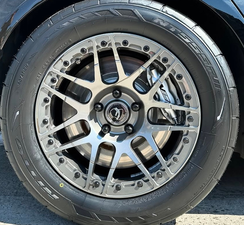 Forgestar F14 Beadlock Gunmetal 17x10 Camaro SS ZL1 CTS-V +45