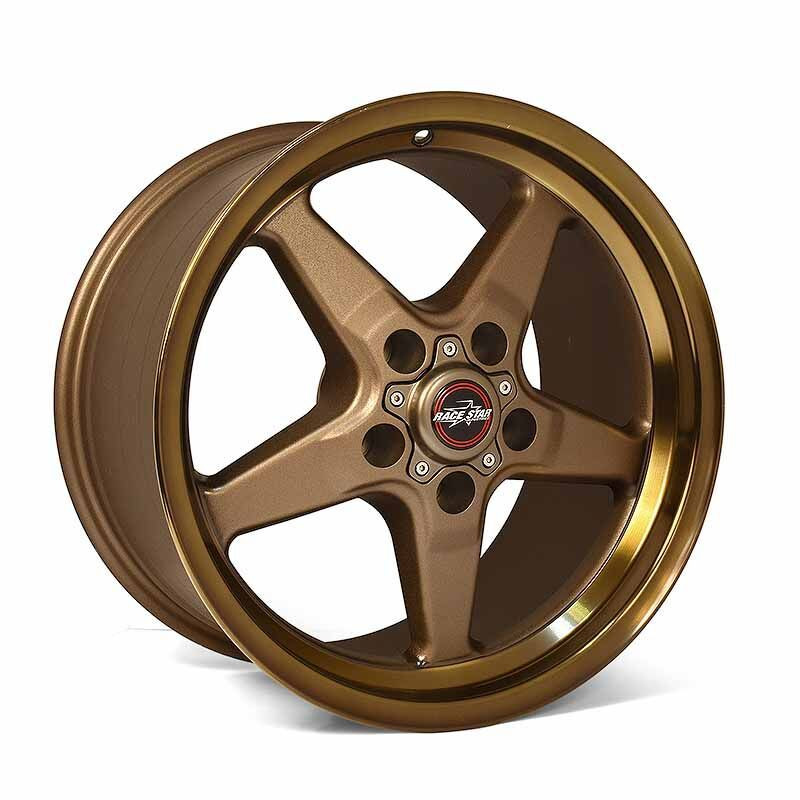 Race Star 92 Drag Star Bronze Wheel 18x8.5 Focus ST RS 5x108BC