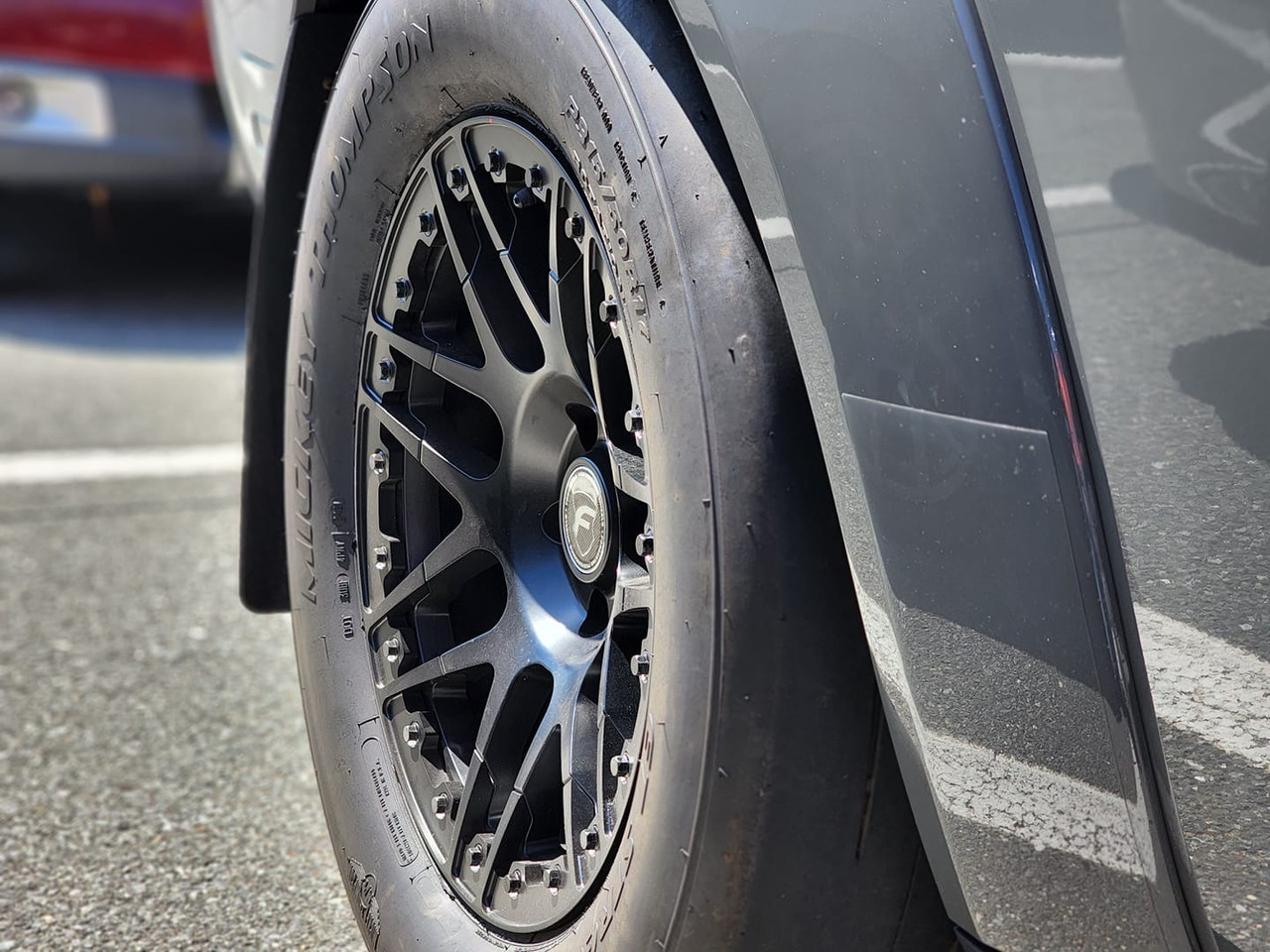 Forgestar F14 Beadlock Black 17x10 +6 5x115BC Widebody Challenger