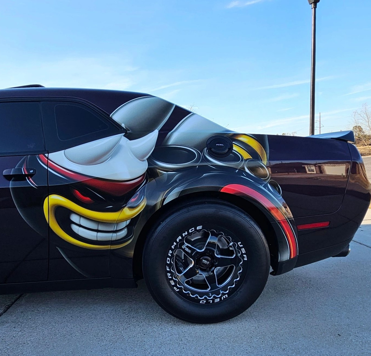 WELD Ventura 5 Beadlock Drag Hellcat Widebody Wheel 17x10 | 5x115