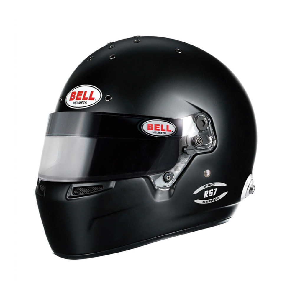 7 5 8 motorcycle helmet Bell Helmet RS7 7-5/8 Flat Black SA2020 FIA8859 Bell Helmet - RS7 - Full  Face - Snell SA2020 - FIA Approved - Head and Neck Support Ready