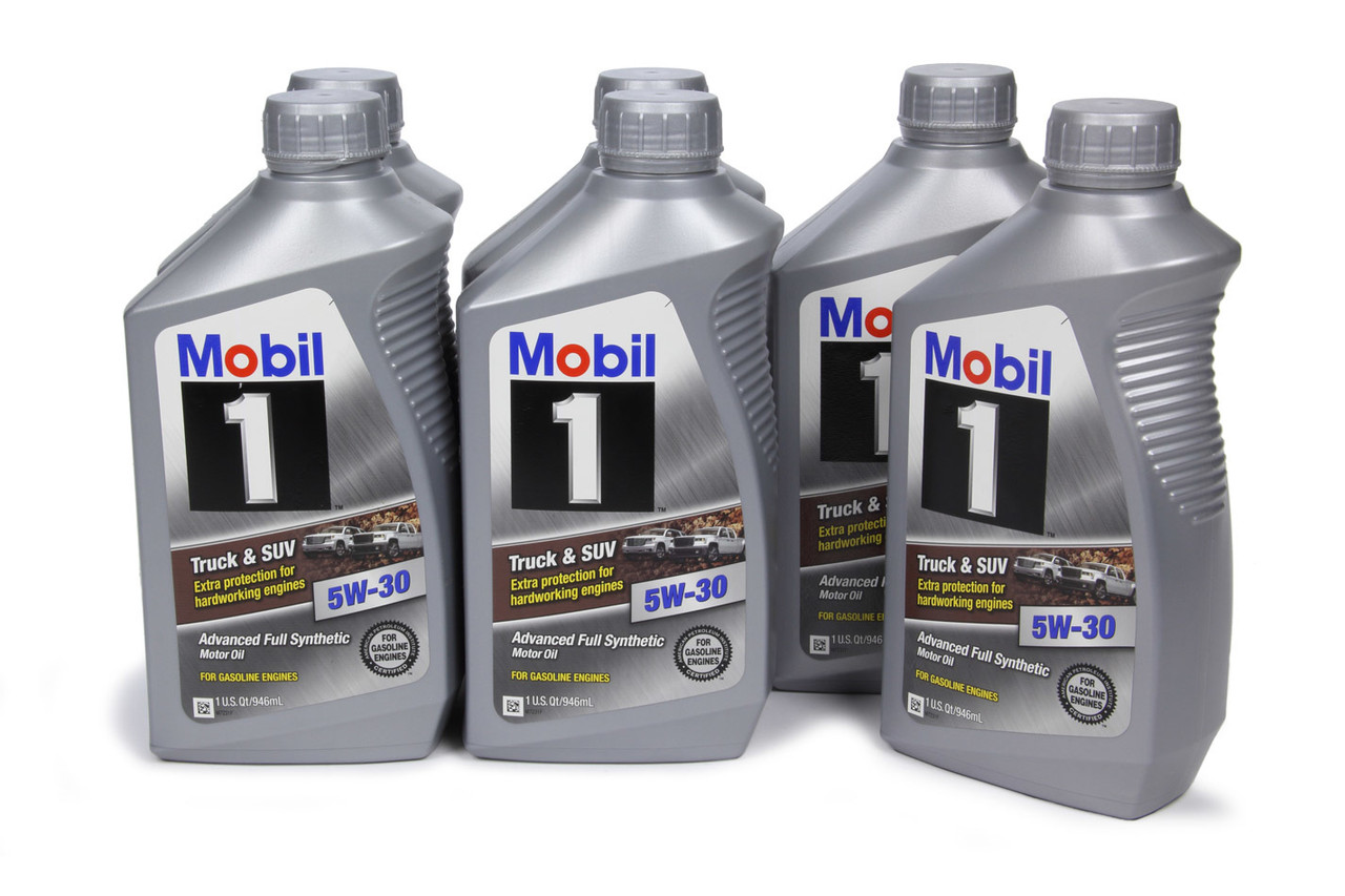 Mobil 1 Truck & SUV Oil 5w30 Case 6x1 Quart Motor Oil - Truck and