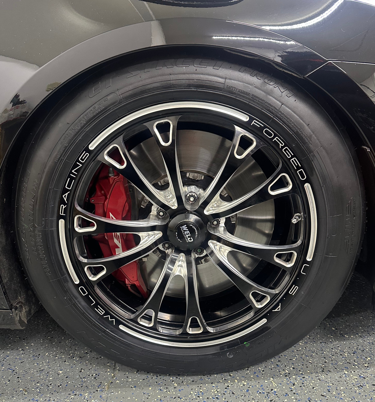 Weld C8 Corvette Camaro SS ZL1 V-Series Front Runner 18x6 / 5x120