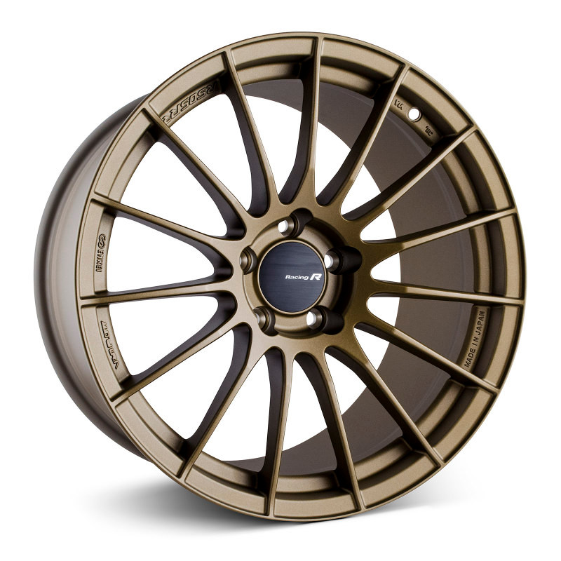 Enkei Racing RS05-RR 18x9.5 22mm ET 5x114.3 75 Bore Titanium Gold