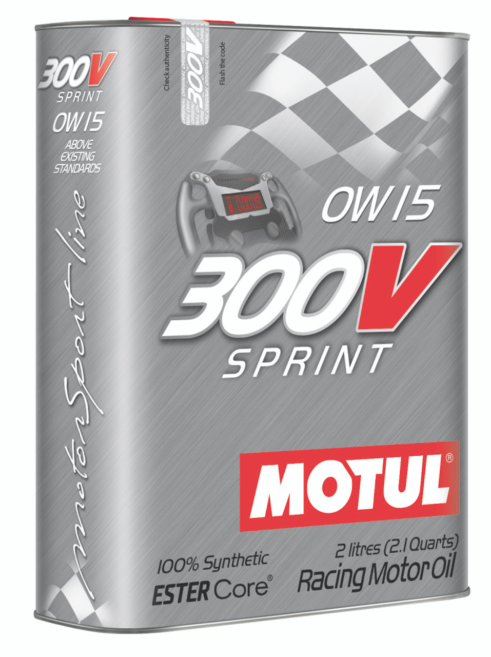 Motul 300V Power Full Synthetic 5W-40 Engine Oil - 2 Liter – Power Oil  Center