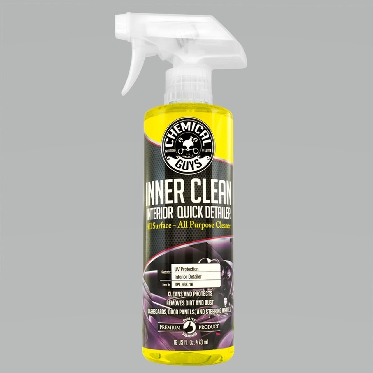 Inner Clean By Chemical Guys Interior Quick Detailer All Purpose Cleaner  473ml