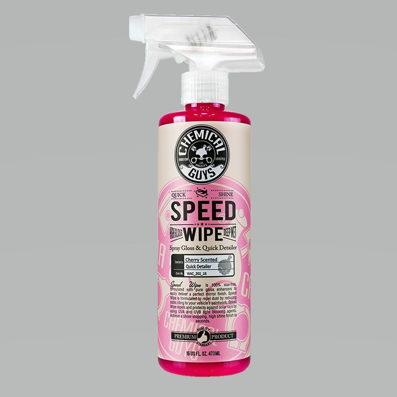 Chemical Guys WAC_202 Speed Wipe Quick Detailer, 1 Gal : :  Automotive