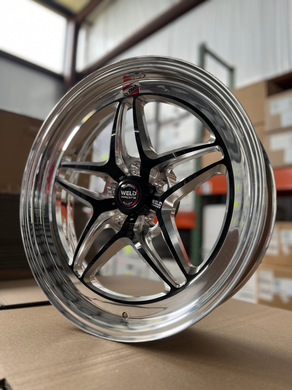 Weld Jeep SRT Durango RT-S S81 20x9 / 5x5mm BP / 5.8in. BS Black