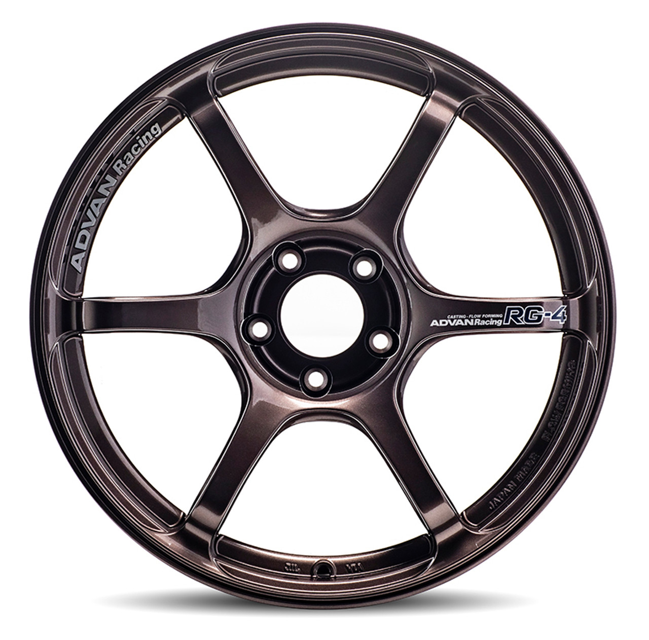 Advan RG-4 18x9.5 +45 5x114.3 Racing Copper Bronze Racing Wheel - YA48J45ECB