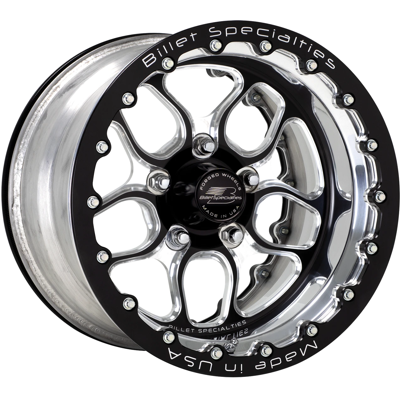 Billet Specialties Win Lite 15x10 | 5x120BC | 7.5in BS Single