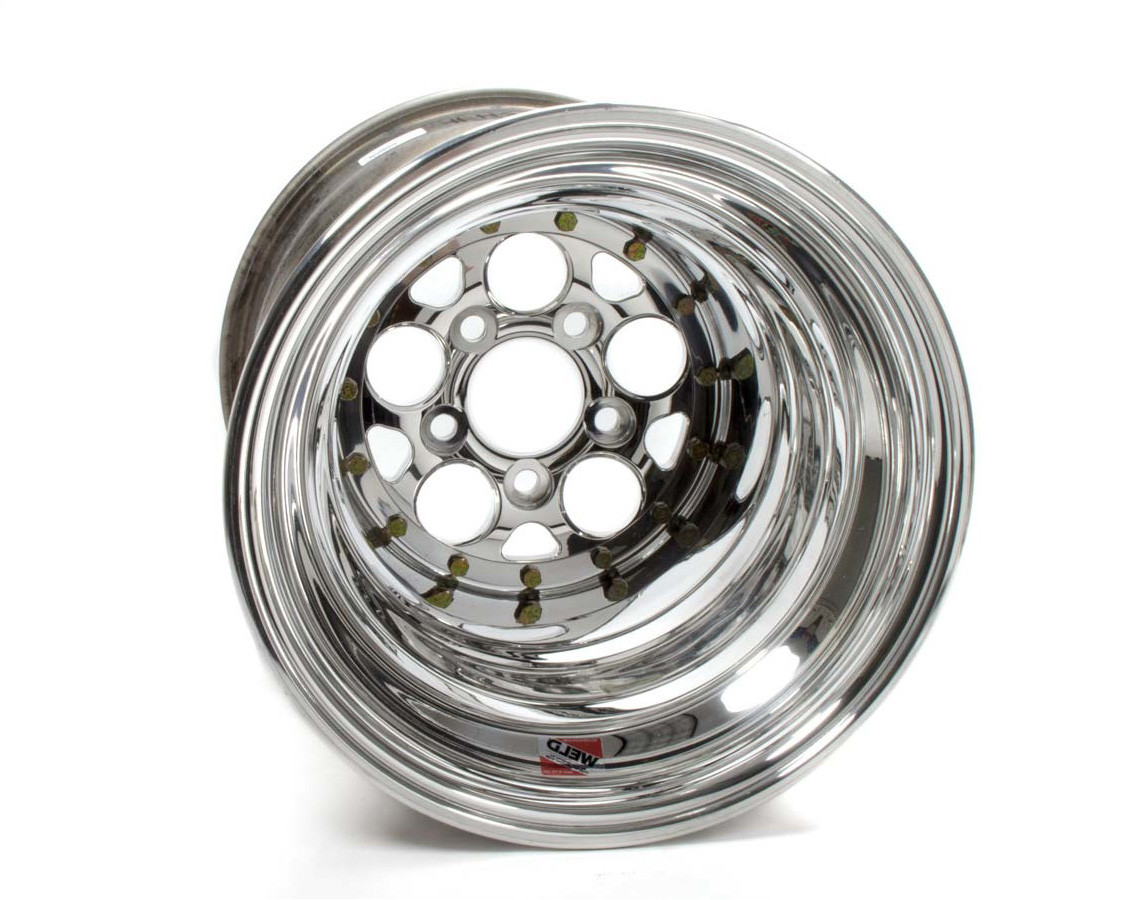 Weld Racing Magnum 15x15 / 4 in. BS / 5x4.75 BP / Polished Drag