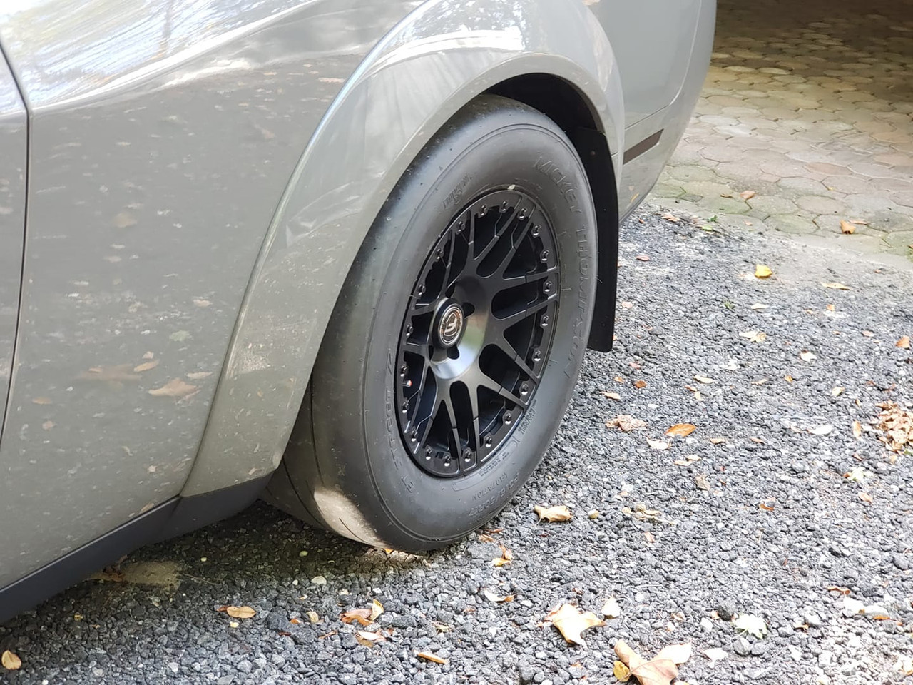 Forgestar F14 Beadlock Black 17x10 +6 5x115BC Widebody Challenger