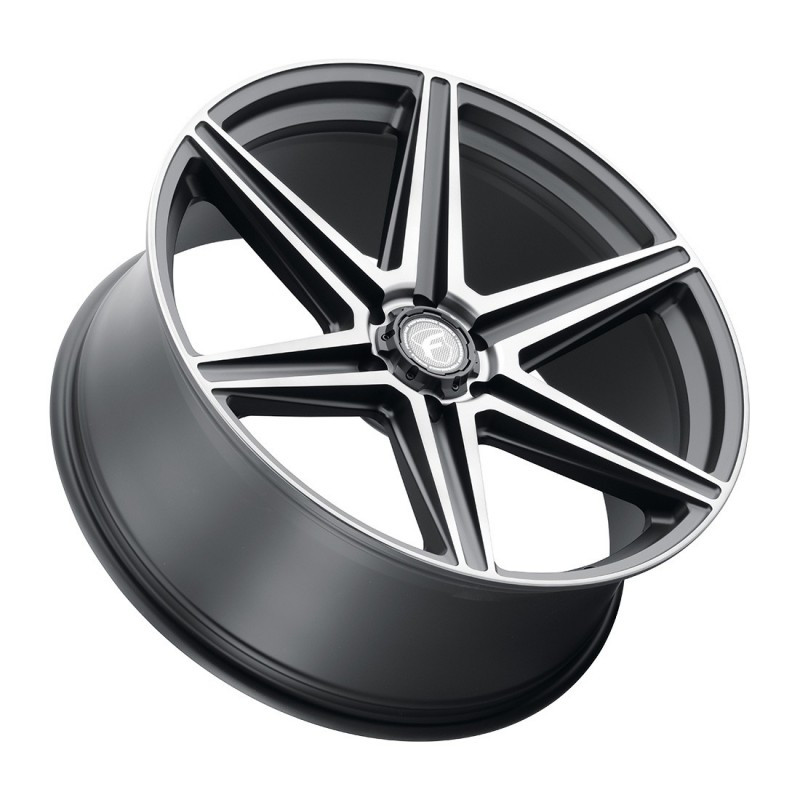 Forgestar X6 Escalade Silverado Sierra Black Machined Wheel 24x10 ...