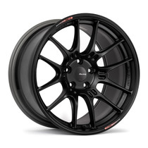 Enkei Racing GTC02 19x10 5x114.3 40mm Offset 75mm Bore Matte Black Racing Wheel - 534-910-6540BK