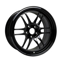 Enkei Racing RPF1 18x9.5 5x114.3 15mm Offset 73mm Bore Gloss Black Racing Wheel - 3798956515GB
