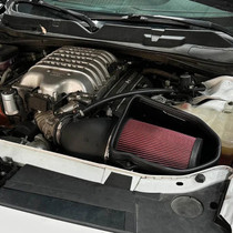 JLT Cold Air Intake - 2021-2023 Dodge Charger Hellcat / 2019-2023 Dodge Challenger Hellcat - Cotton Cleanable Filter - CAI-75-5170 Fits all Widebody, Redeye, Super Stock, and Jailbreak models. 