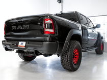 AWE Tuning 2021-2024 RAM 1500 TRX | 2027+ RAM TRX SRT 0FG Cat-Back Exhaust - Diamond Black Tips