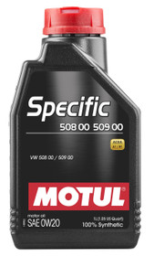 Motul 1L OEM Synthetic Engine Oil SPECIFIC 508 00 509 00 - 0W20 - Case of 12