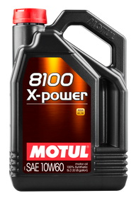 Motul 5L Synthetic Engine Oil 8100 10W60 X-Power - Case of 4