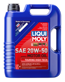 LIQUI MOLY 5L Touring High Tech Motor Oil 20W50 - Single
