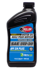 Red Line Pro-Series DEX1G2 SN+ 5W30 Motor Oil - Quart - Case of 6