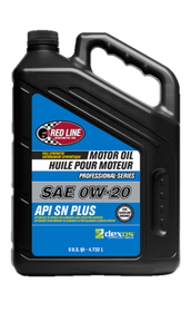 Red Line Pro-Series DEX1G2 SN+ 0W20 Motor Oil - 5 Quarts - Case of 3